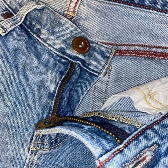 American Eagle hipster raw frayed hem‎ jeans - Picture 12 of 14